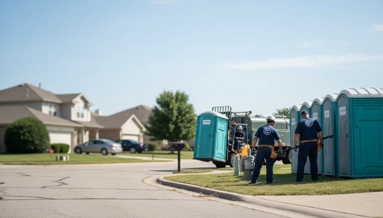 Porta Potty Rental in Checotah, OK near me
